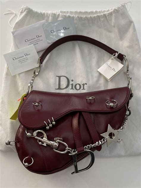 dior bag print|dior pierced saddle bag.